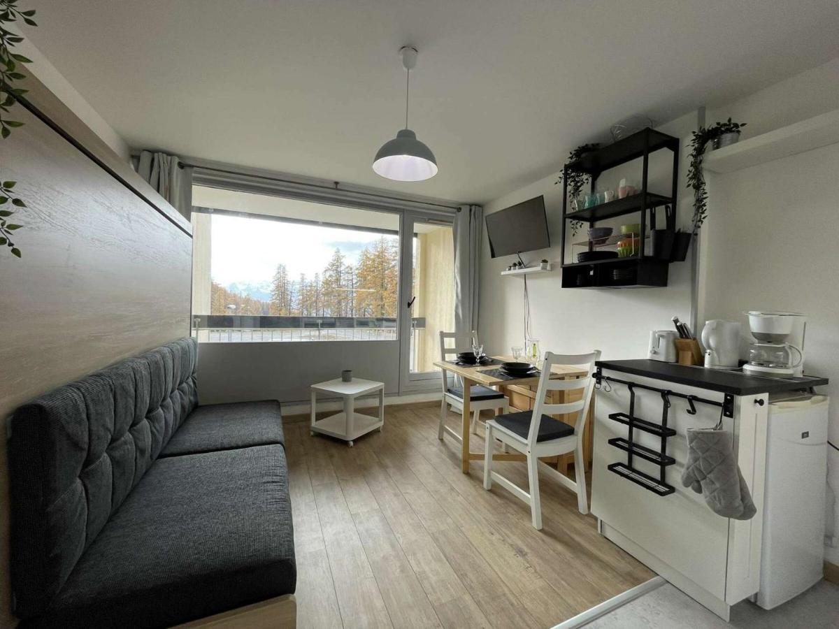 Studio Renove Au Pied Des Pistes, Balcon Ouest, 4 Couchages A Montgenevre - Fr-1-330D-129 ภายนอก รูปภาพ