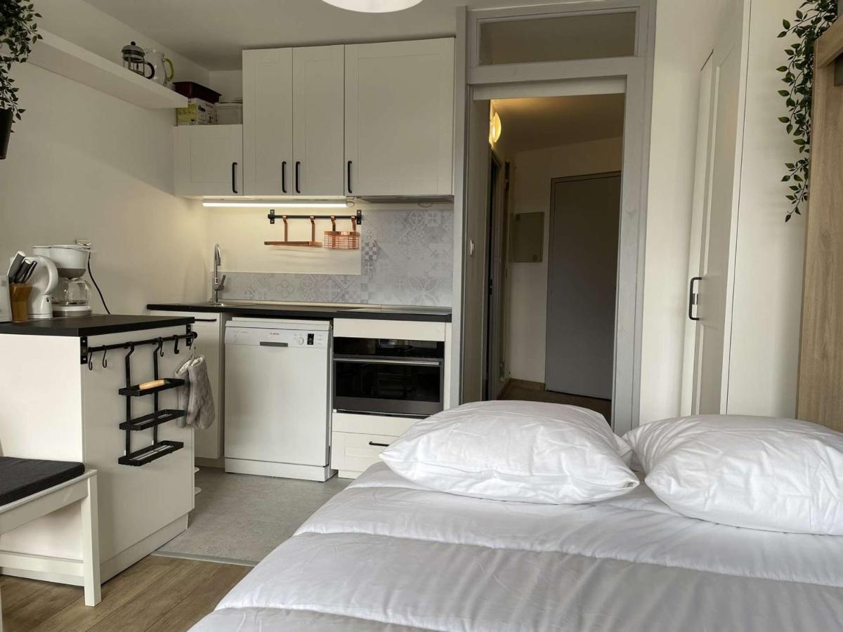 Studio Renove Au Pied Des Pistes, Balcon Ouest, 4 Couchages A Montgenevre - Fr-1-330D-129 ภายนอก รูปภาพ